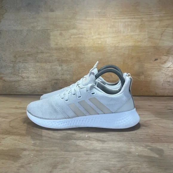 Adidas Puremotion Cloudfoam Womens Size 6.5 Running Shoes White Pink FY8219 - Picture 3 of 8